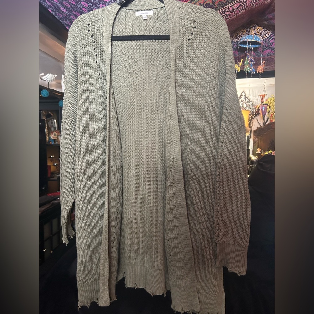 Maurices Taupe Open-Front Cardigan Brand New No Tags😉 never has been worn